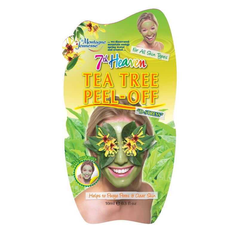 Montagne 7th Heaven gezichtsmasker tea tree peel-off 10.00 Milliliter