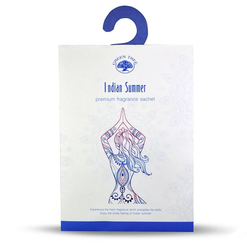 Green Tree Geurzakje Indian summer 10 Gram
