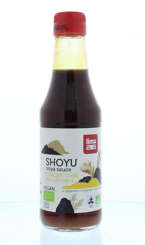 Lima Shoyu ginger Thai bio 250 Milliliter