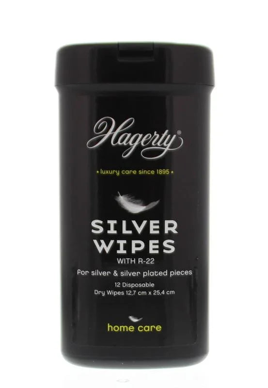 Hagerty Silver wipes 12 Stuks
