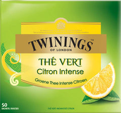 Twinings Green lemon envelop 50 Zakjes