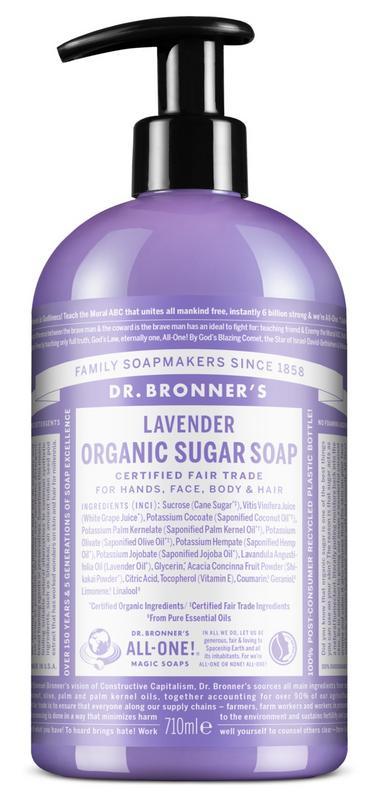 Dr Bronners Shikakai zeep lavendel 710 Milliliter