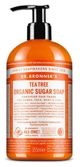 Dr Bronners Shikakai zeep tea tree 355 Milliliter