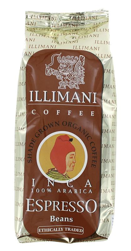 Illimani Inca espresso bonen bio 250.00 Gram