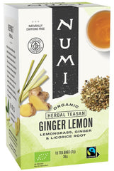 Numi Green tea ginger lemon bio 18 Zakjes