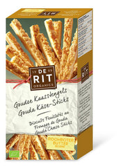 De Rit Goudse kaasstengels bio 100 Gram