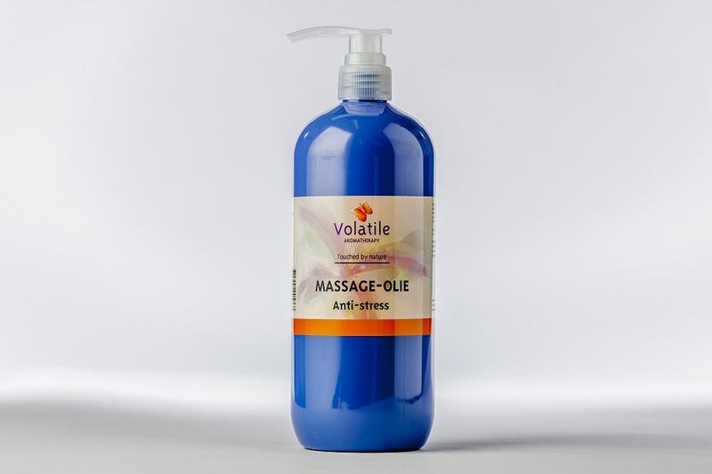 Volatile Massageolie bij stress lavendel bergamot 1 Liter