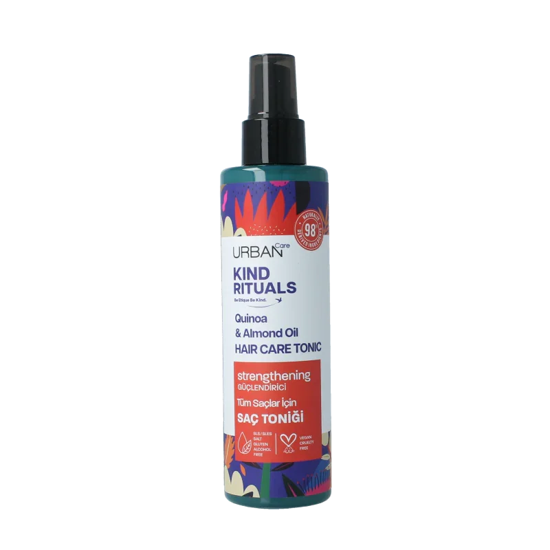 Urban Care Kind rituals quinoa & almond haircare tonic 200 Milliliter