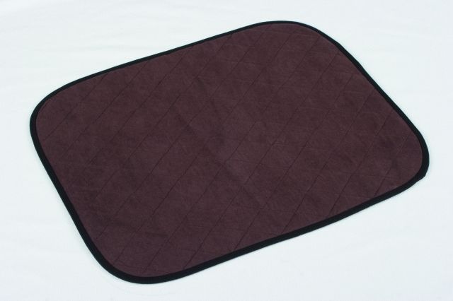 HYGION Wasbare onderlegger stoel 40 x 50cm bruin 1.00 Stuks