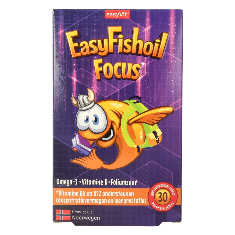 EasyVit Easyfishoil focus 30 Gummies