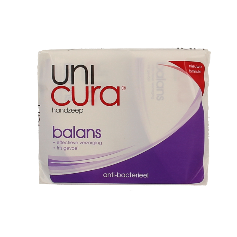 Unicura Zeep balance duo 90 gram 2 Stuks