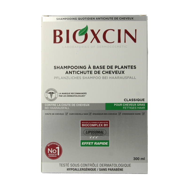 Bioxcin Shampoo vet haar 300.00 Milliliter
