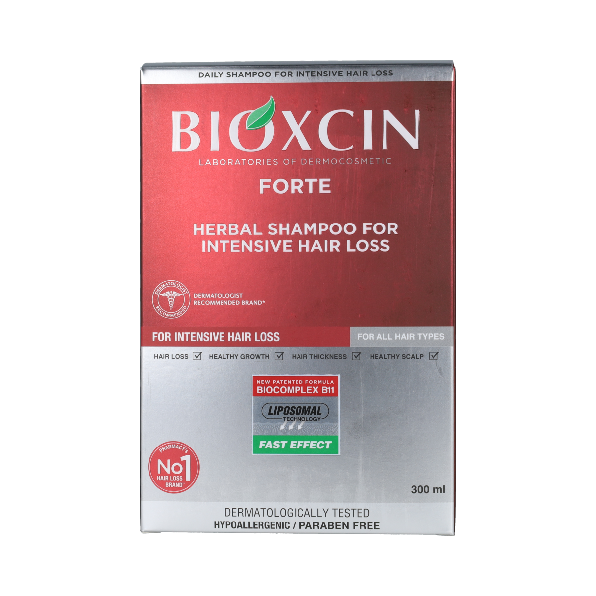 Bioxcin Forte shampoo normaal haar 300.00 Milliliter