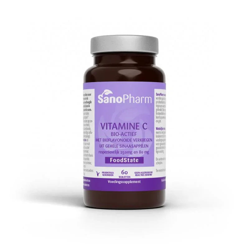 SanoPharm Vitamine C 250mg & bioflavonoiden 80mg 60 Tabletten