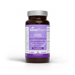SanoPharm Kindermultivitaminen en mineralen foodstate 30 Tabletten