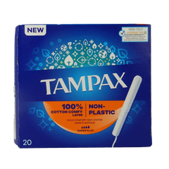 Tampax Tampons super plus 20.00 Stuks
