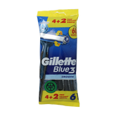 Gillette Blue 3 wegwerpmesjes 6.00 Stuks