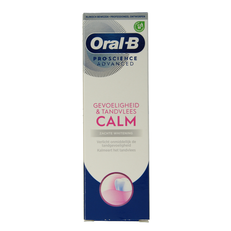 Oral B Pro-Science advanced calm whitening tandpasta 75 Milliliter