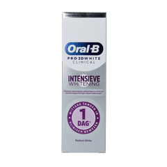 Oral B Tandpasta 3D white clinical radiant 75.00 Milliliter