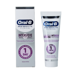 Oral B Tandpasta 3D white clinical radiant 75 Milliliter