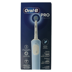 Oral B Vitality pro blue 1.00 Stuks