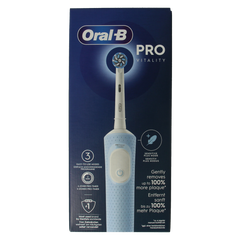 Oral B Vitality pro blue 1.00 Stuks