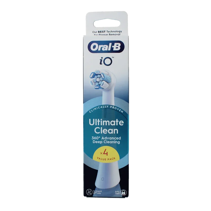 Oral B Opzetborstels ultimate clean 4 Stuks