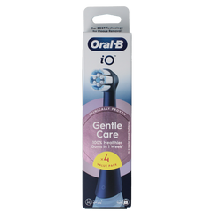 Oral B Opzetborstel IO gentle care zwart 4 Stuks
