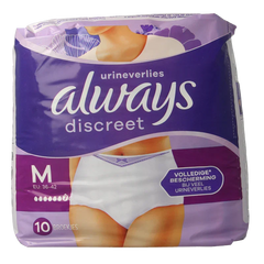 Always Discreet broekje plus maat M 10 Stuks