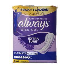 Always Discreet ultimate active 12 Stuks