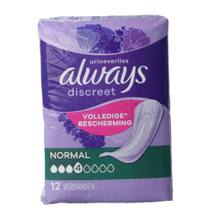 Always Discreet verband normaal 12 Stuks