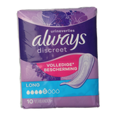 Always Discreet verband long 10 Stuks
