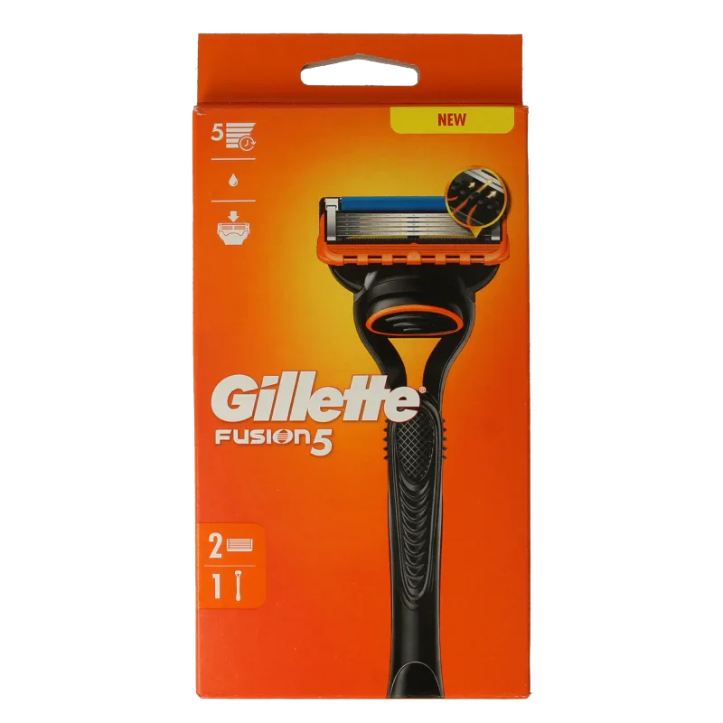 Gillette Fusion manual razor 2 Stuks
