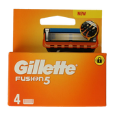 Gillette Fusion manual blades 4 Stuks