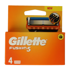 Gillette Fusion manual blades 4 Stuks