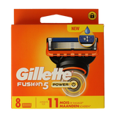 Gillette Fusion power blades 8 Stuks
