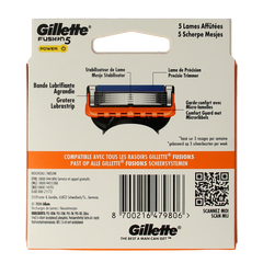 Gillette Fusion power blades 8 Stuks