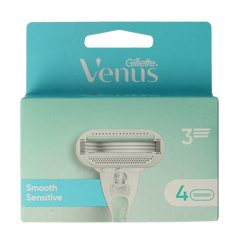 Gillette Venus smooth sensitive blades 4.00 Stuks