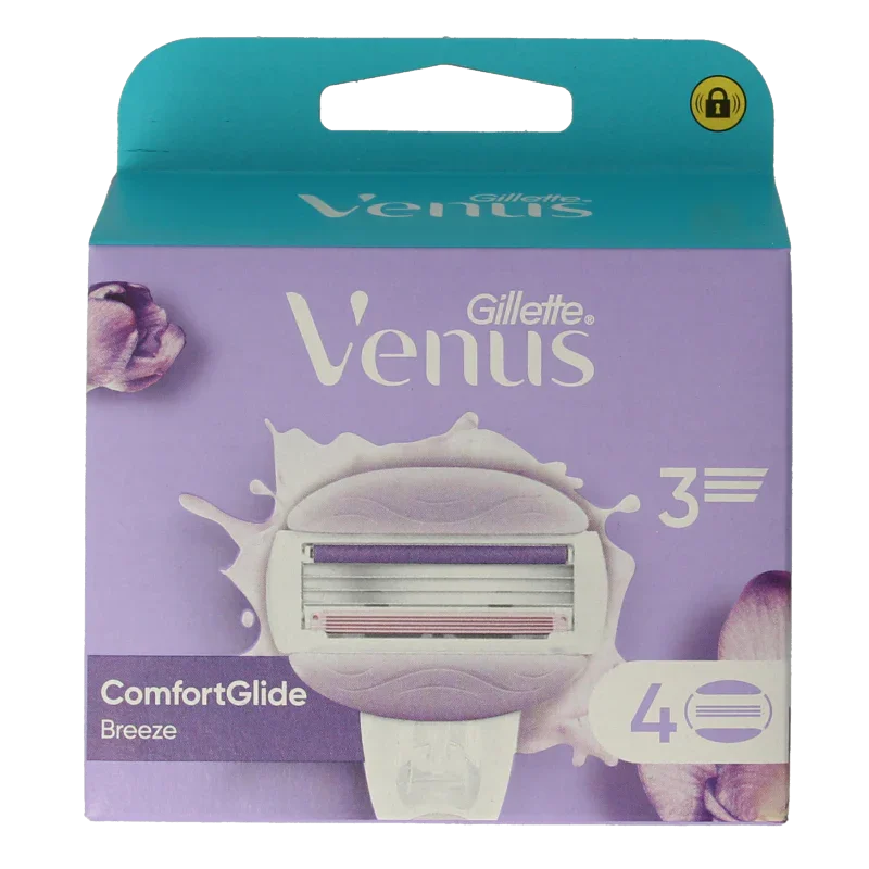 Gillette Venus comfortglide breeze blades 4 Stuks