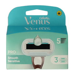 Gillette Venus deluxe smooth sensitive blades 3.00 Stuks