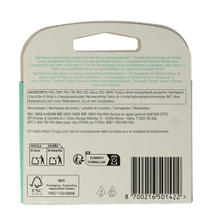 Gillette Venus deluxe smooth sensitive blades 3.00 Stuks