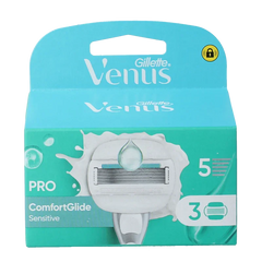 Gillette Comfortglide sensitive mesjes 3 Stuks