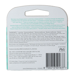 Gillette Comfortglide sensitive mesjes 3.00 Stuks