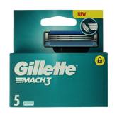 Gillette Mach3 blades 5 Stuks