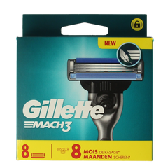 Gillette Mach3 blades 8 Stuks