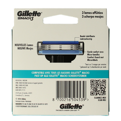 Gillette Mach3 blades 8 Stuks
