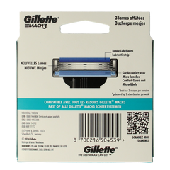 Gillette Mach3 blades 8.00 Stuks