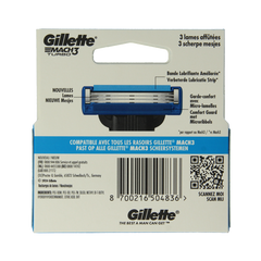 Gillette Mach3 turbo mesjes 5 Stuks