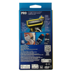 Gillette Proshield yellow razor 2 Stuks