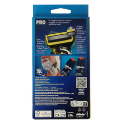 Gillette Proshield yellow razor 2.00 Stuks